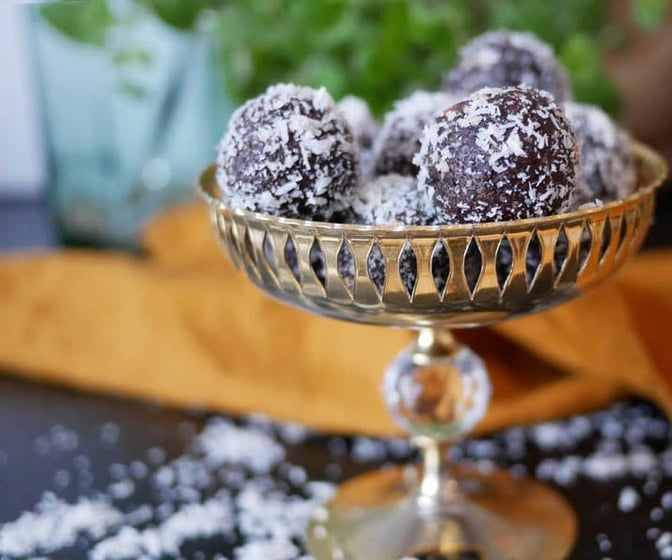 Hälsosamma chokladbollar