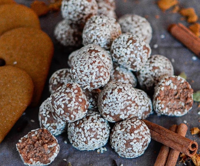 Magiska pepparkaksbollar