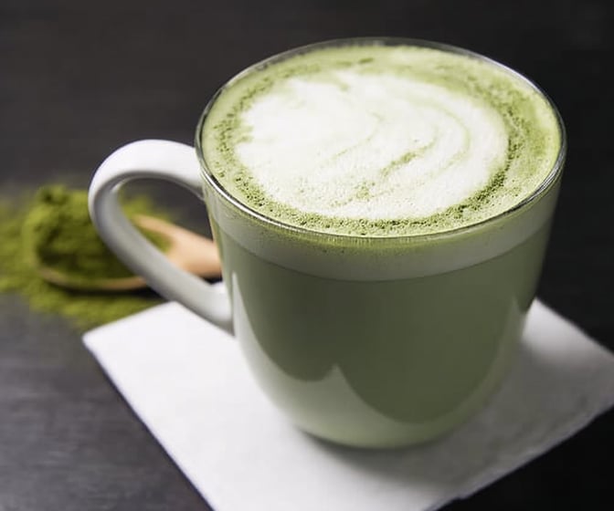 Matcha latte (mjölkfri)