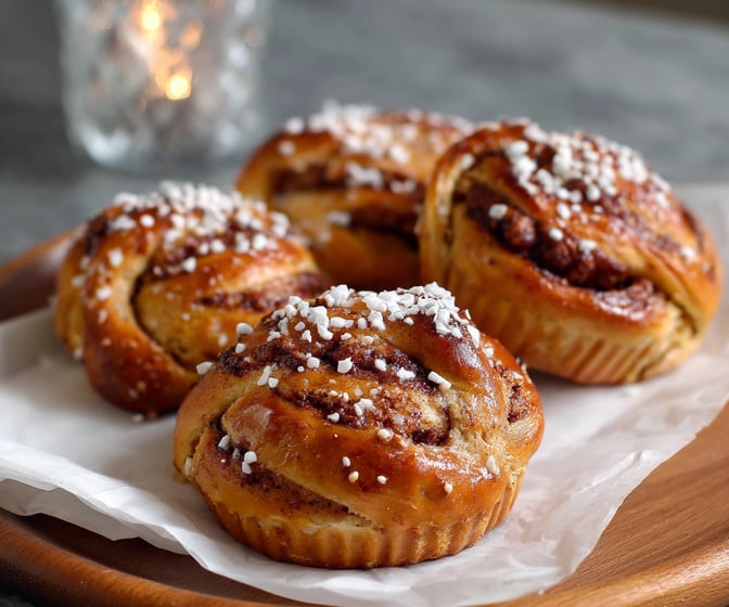 Glutenfria kanelbullar