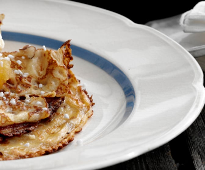 Glutenfria pannkakor med fibrex