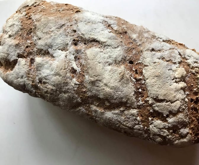 Kikärt och äpplebröd