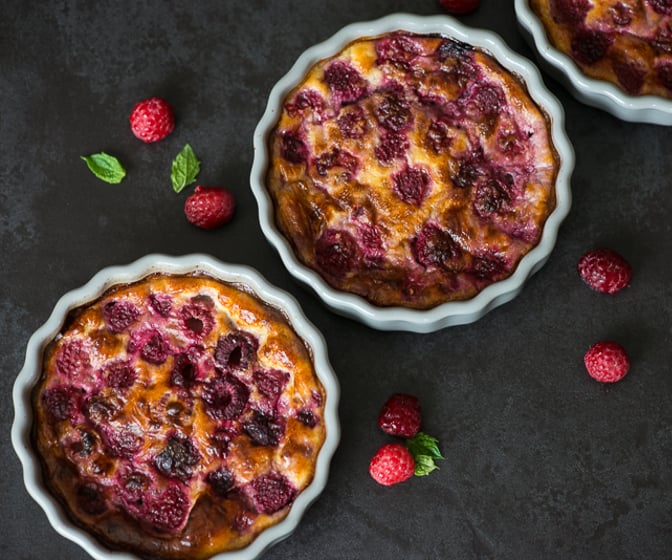 Lätt och luftig bärdessert