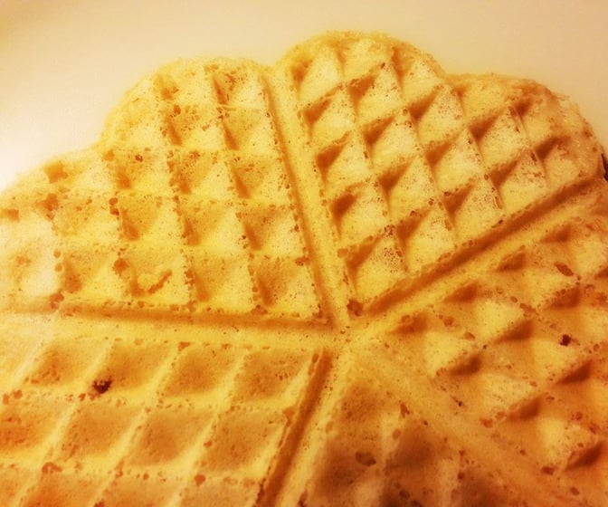 Våfflor (veganska bönvåfflor)