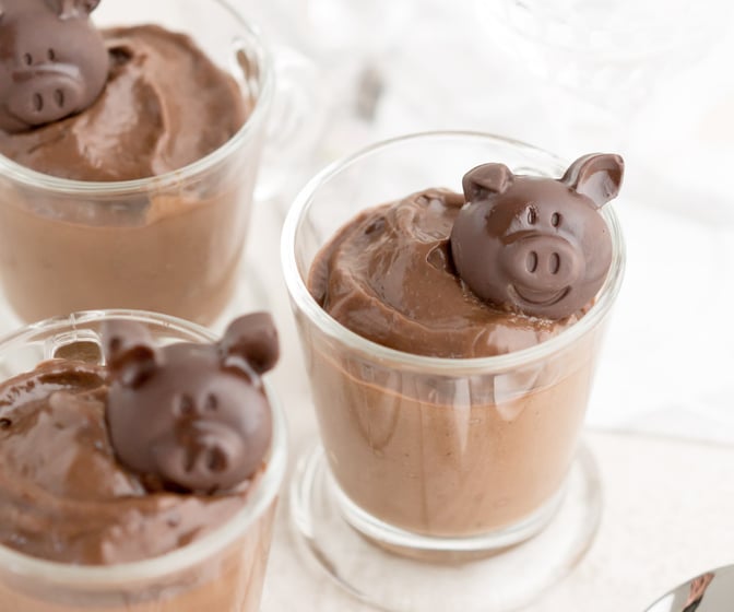 Chokladmousse på 3 ingredienser