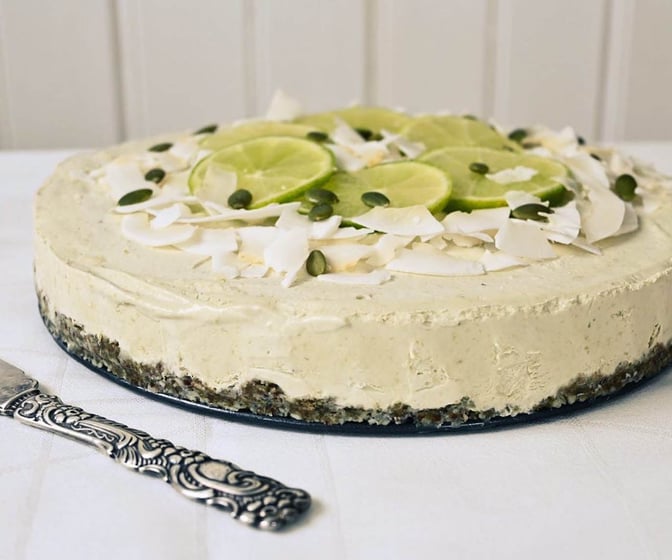 No bake key lime pie