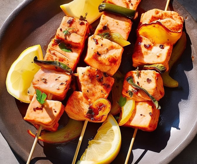 Laxspett med citron