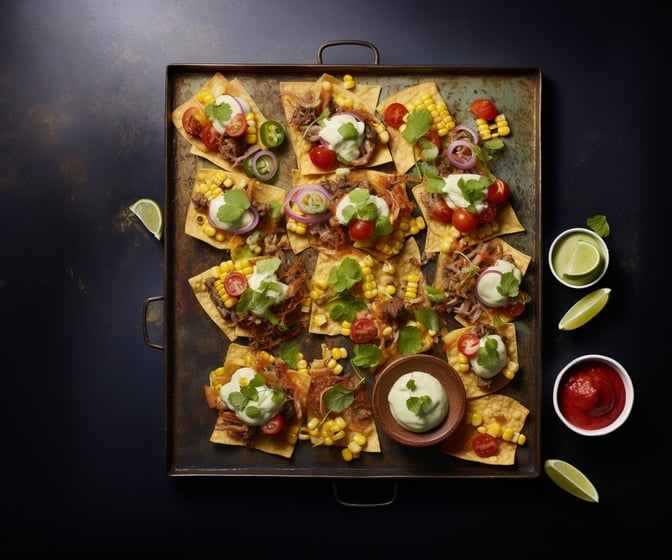 Nachos i ugn