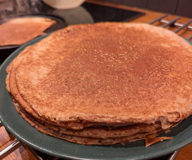 Nyttigare pannkakor