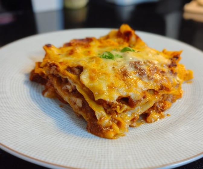 Enkel mjölkfri lasagne