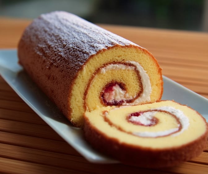 Glutenfri rulltårta