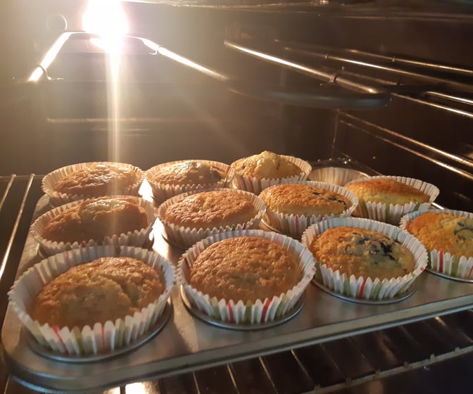 Helenas Fluffiga glutenfria muffins