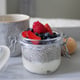 Chiapudding med smak av citron